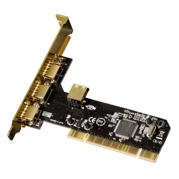Hama USB 2.0 PCI Card, 4 ports