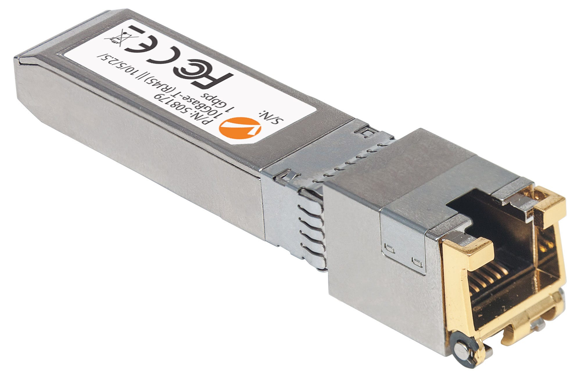 Intellinet Transceiver Module, 10 Gigabit Copper SFP+, 10GBase-T (RJ45) Port, 30m, up to 10 Gbps Data-Transfer Rate with Cat6a Cabling, Ethernet, Fiber/Fibre, M – image 2