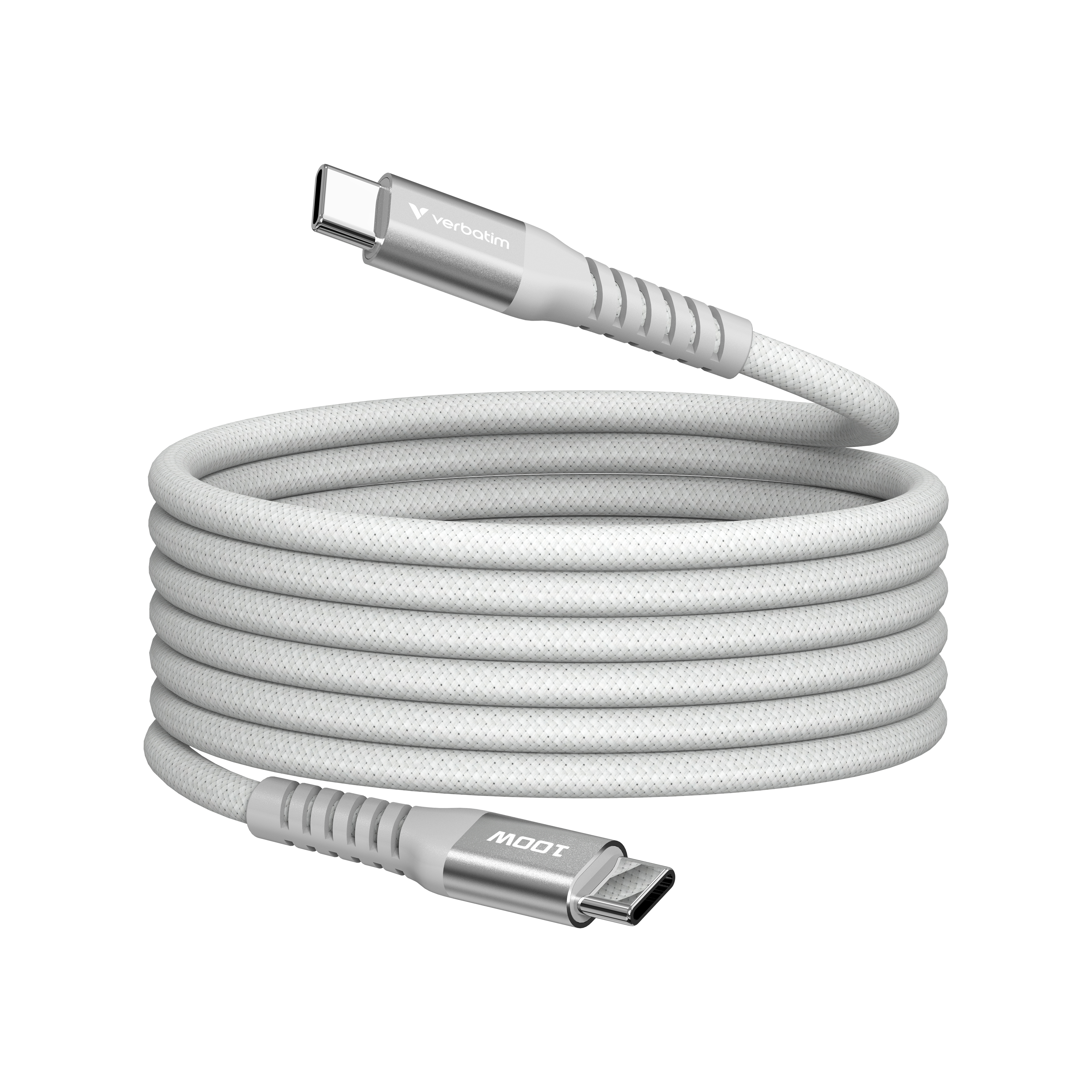 Verbatim 31854 cavo USB USB 2.0 12 m USB C Grigio