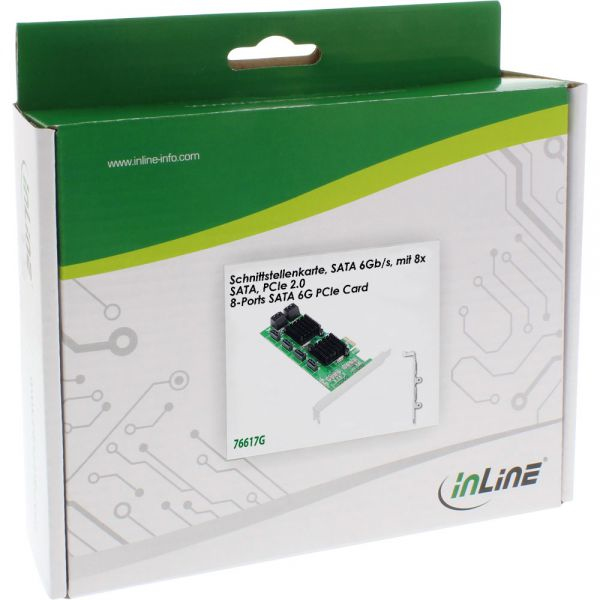 InLine 76617G interface cards/adapter Internal SATA – image 3