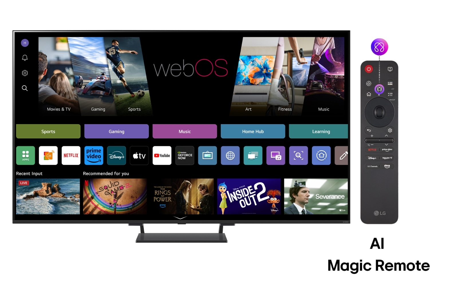 LG QNED evo AI 75QNED93A6A TV – image 2