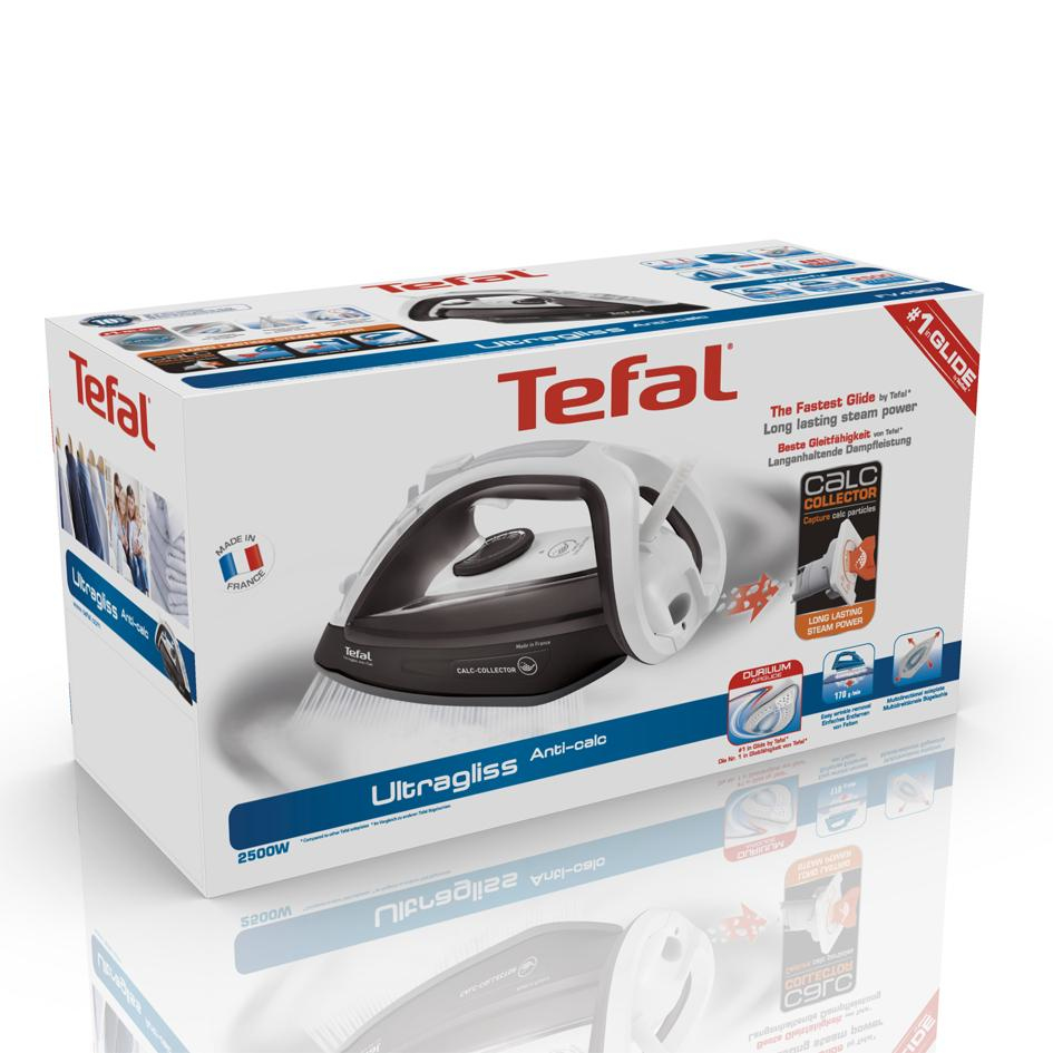 Tefal UltraGliss FV4963 Steam iron Durilium soleplate – image 4
