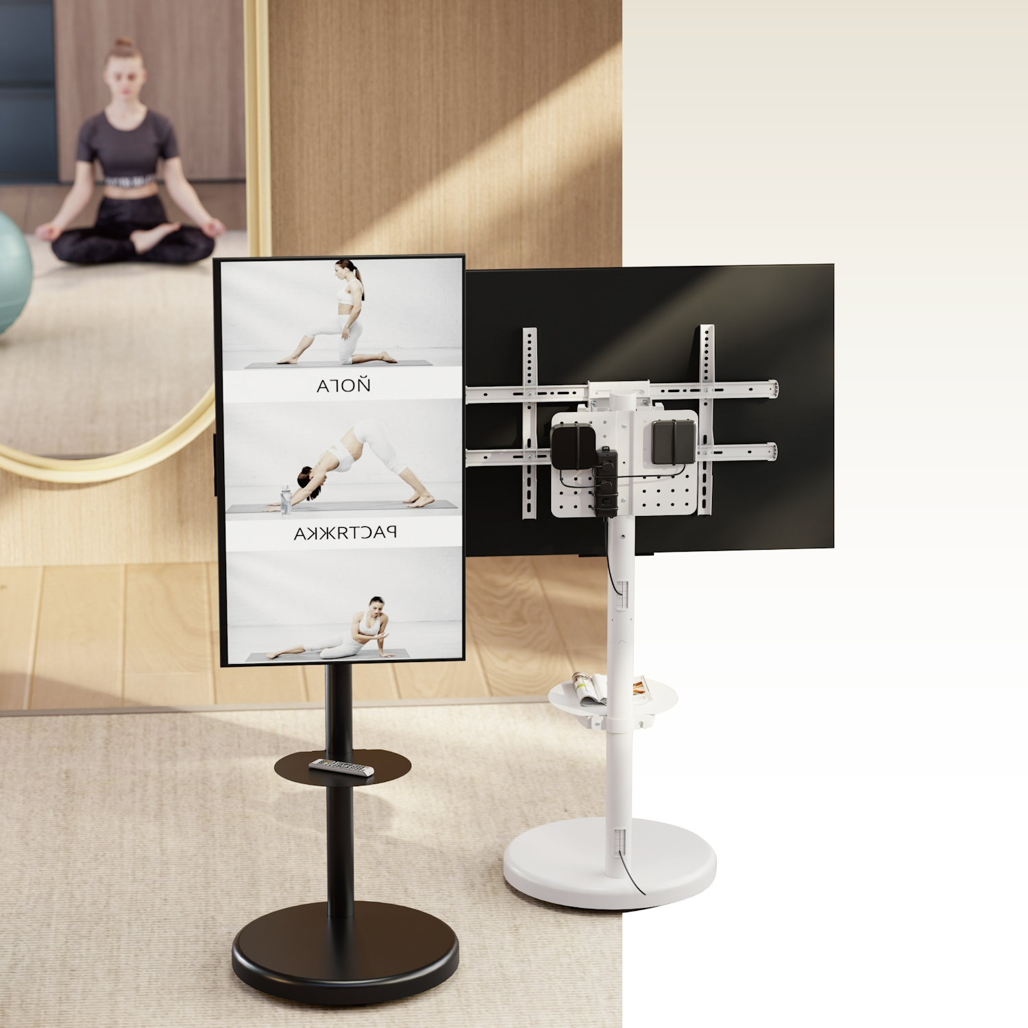 Ewent EW1550 TV mount/stand 2.18 m (86") White – image 9