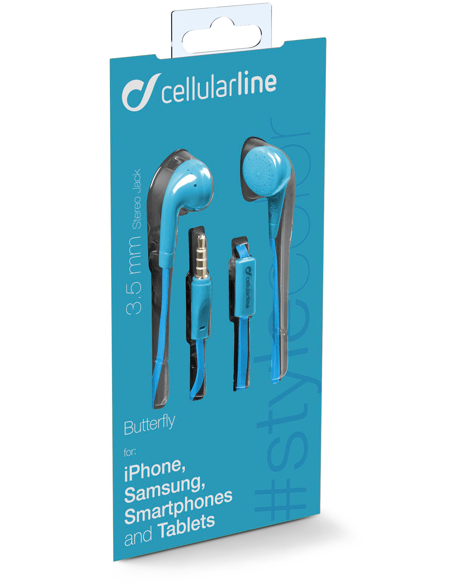 Cellularline Stylecolor Earphones - Jack – image 2