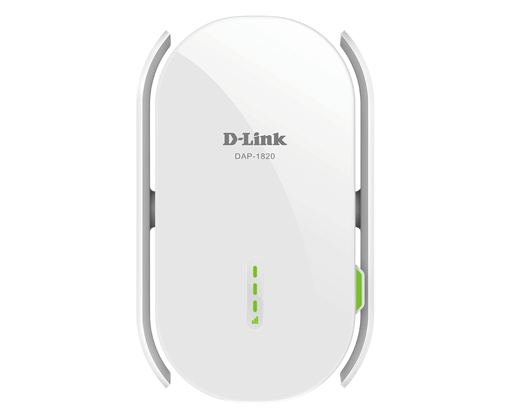 D-Link DAP-1820 network extender Network repeater White 10, 100, 1000 Mbit/s