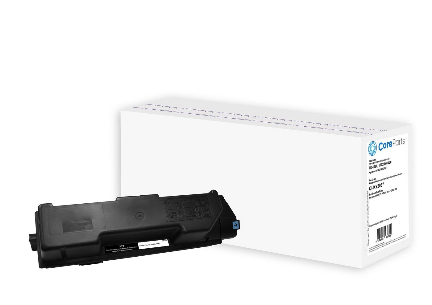 CoreParts Toner Black TK-1160