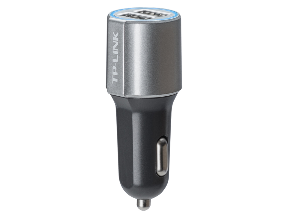 TP-Link CP220 mobile device charger Universal Black, Grey Cigar lighter Auto – image 2