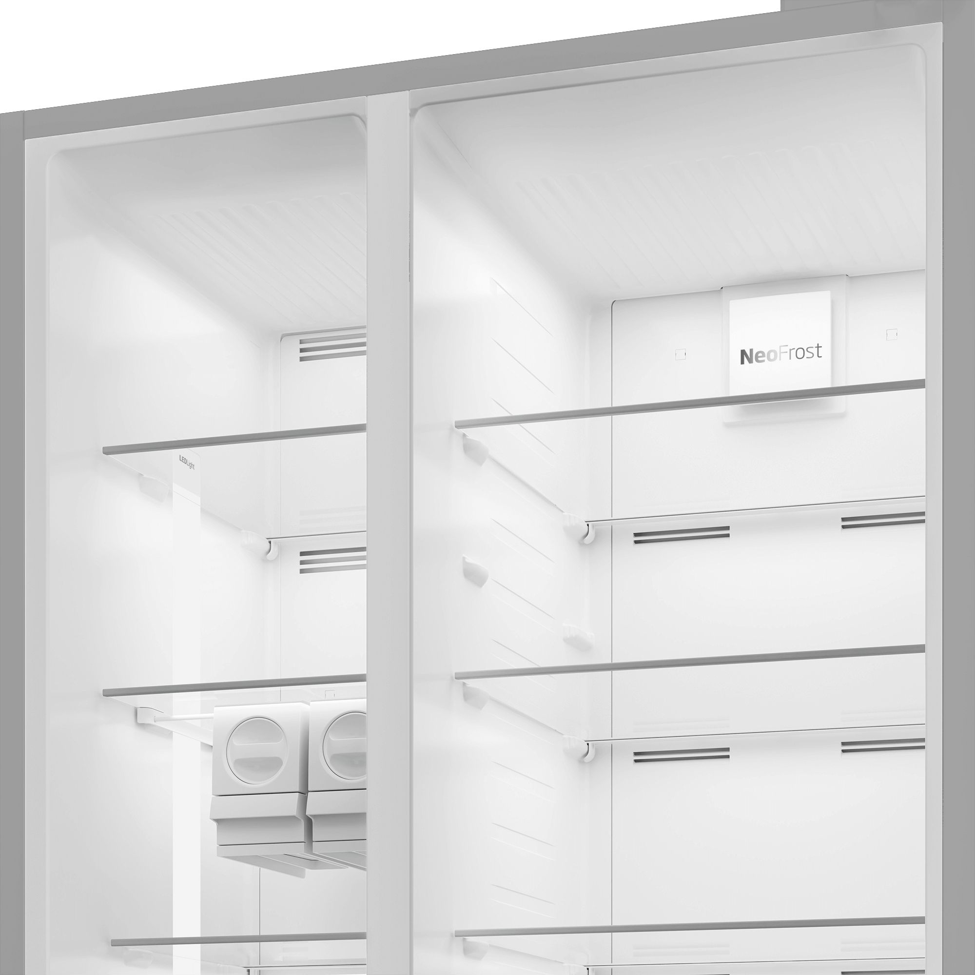 Beko GN163122X side-by-side refrigerator Freestanding – image 4