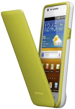 Samsung EF-C1A2WLEC mobile phone case Flip case Green, White – image 1