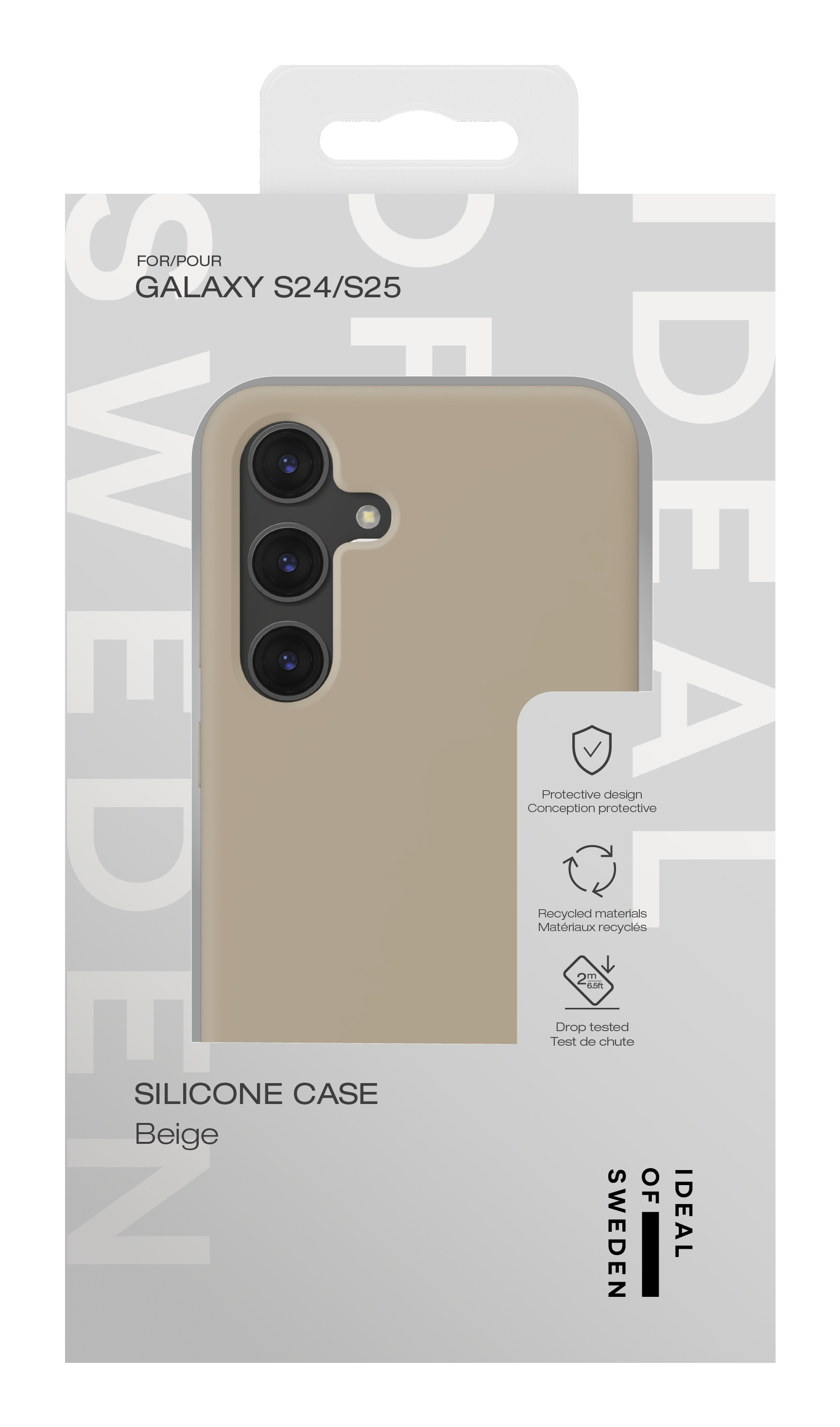 iDeal of Sweden Silicone Case Galaxy S24 / S25 Beige – image 5