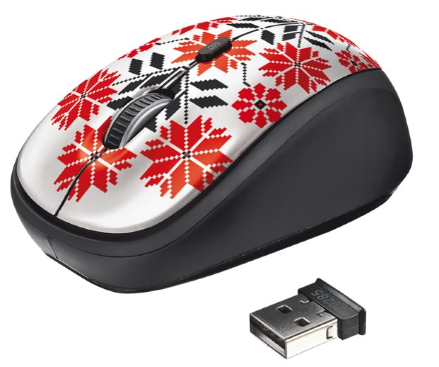 Trust 20285 mouse Travel Ambidextrous RF Wireless Optical 1600 DPI – image 1