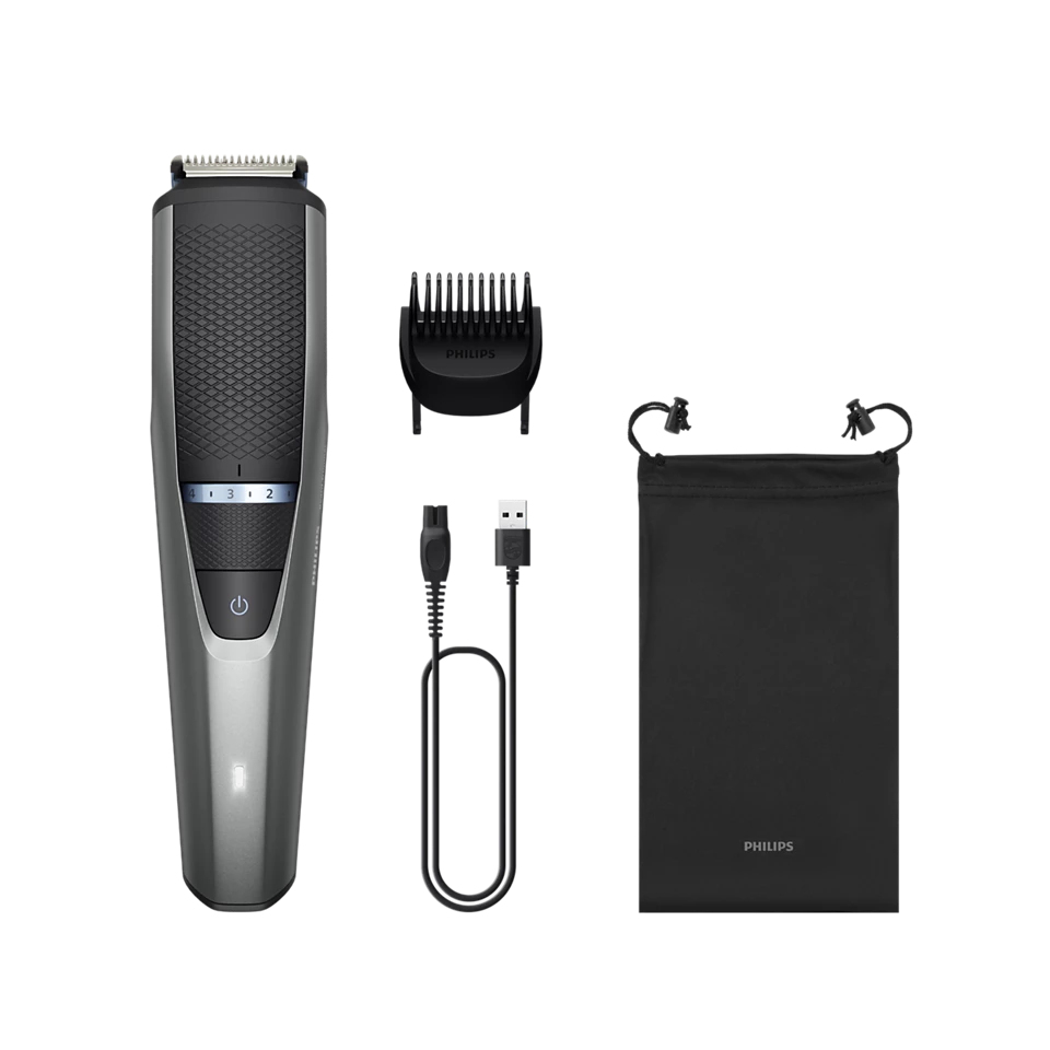 Philips BT3421/15 beard trimmer Battery 20 Black, Metallic – image 1