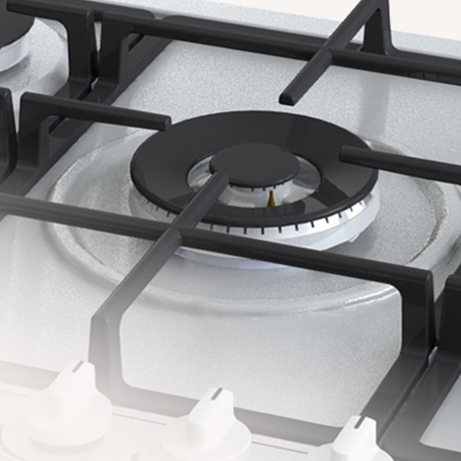 Hisense GM773XF hob Stainless steel Built-in – image 9