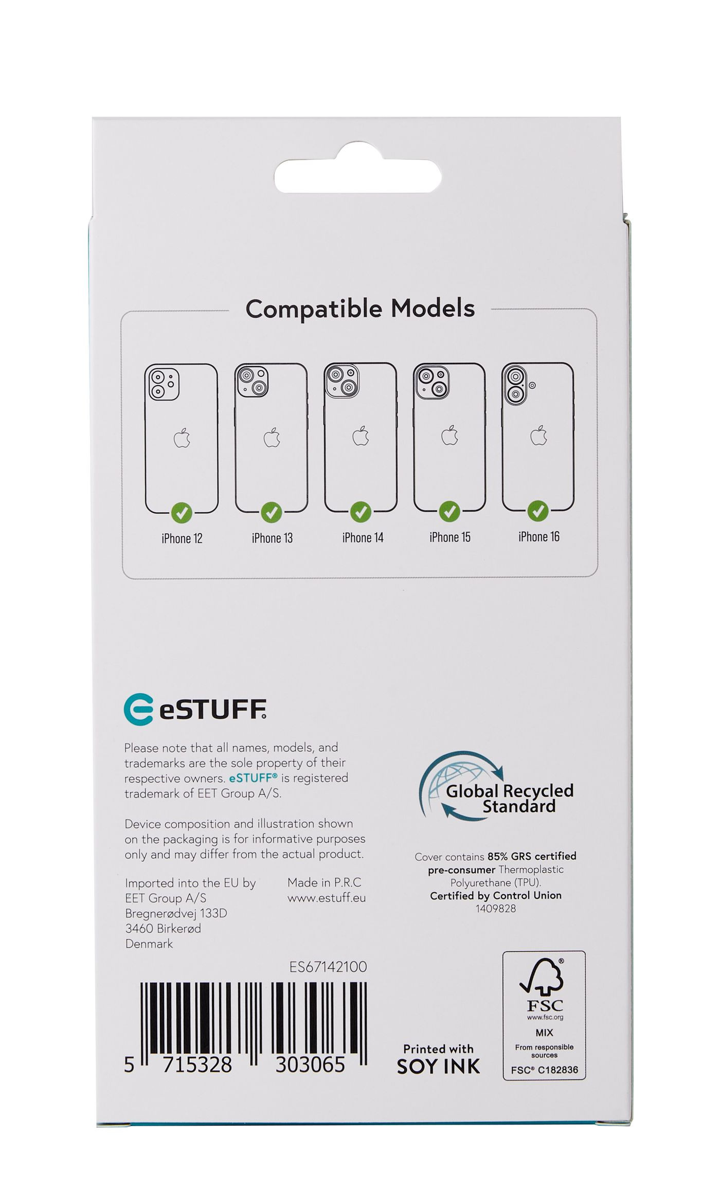eSTUFF INFINITE (GRS) PORTO iPhone 12 - iPhone 16 Clear Magnetic Cover – image 8