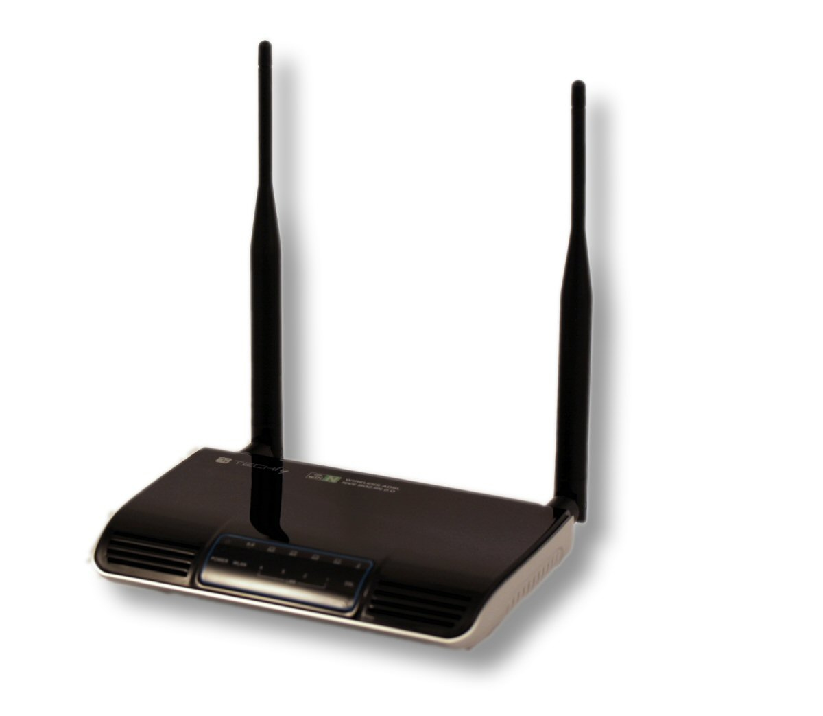 Techly I-WL-ADSL-300T wireless router Fast Ethernet Dual-band (2.4 GHz