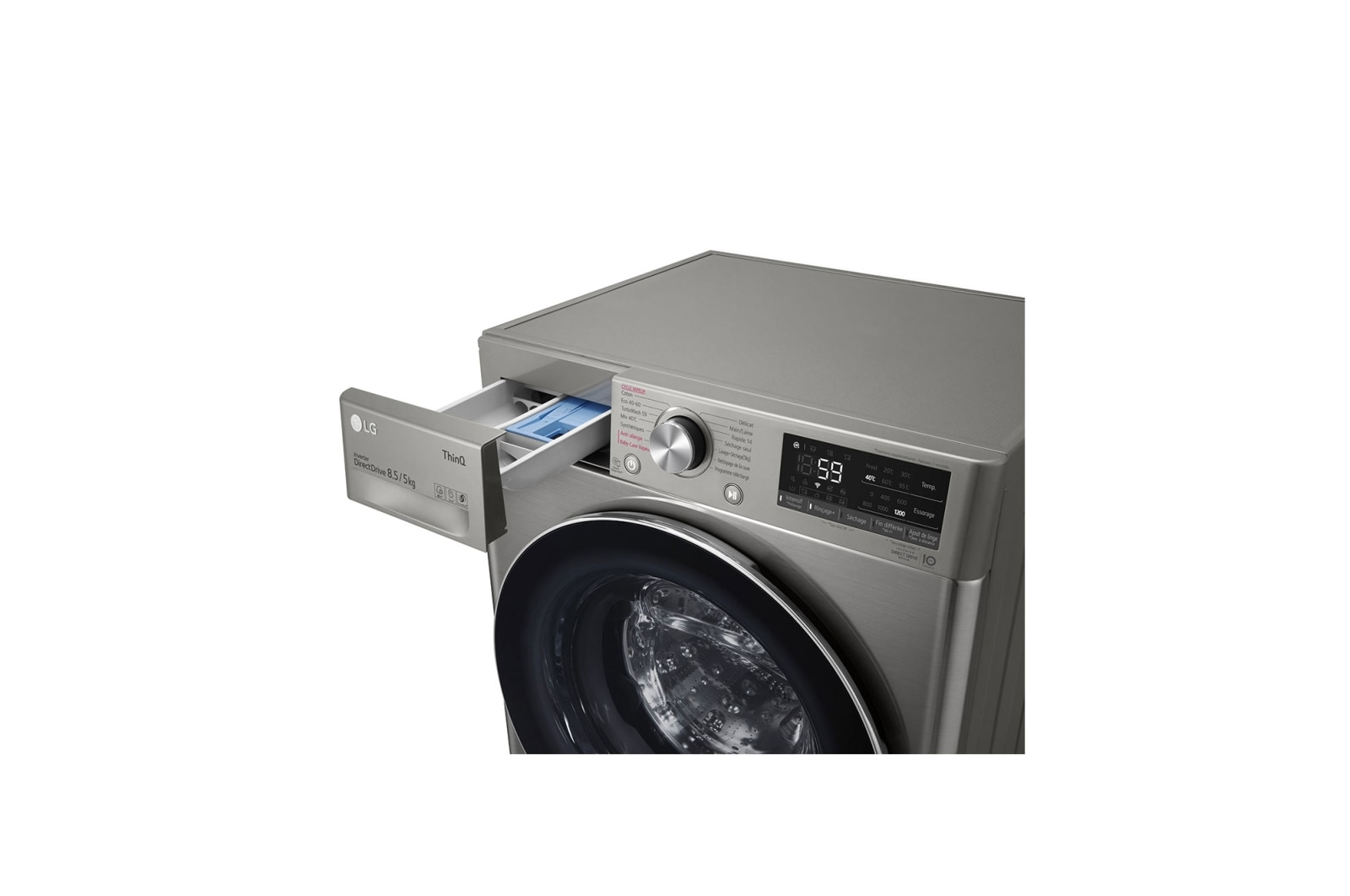 LG F852SV52IRS washer dryer Freestanding Front-load Stainless steel – image 6