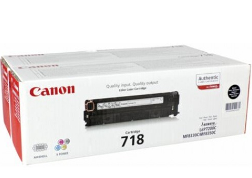 Canon 2662B011 toner cartridge 2 pc(s) Original Black