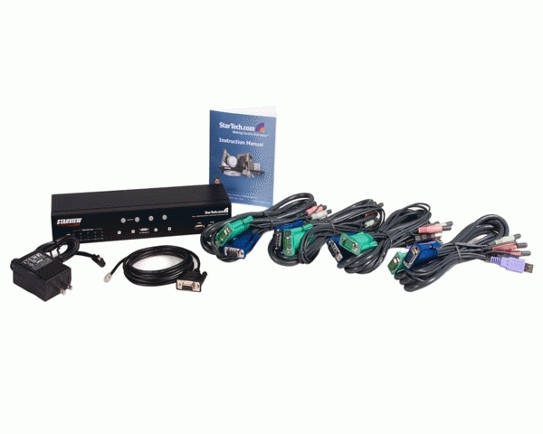 StarTech.com SV431USBAN KVM switch Black – image 4