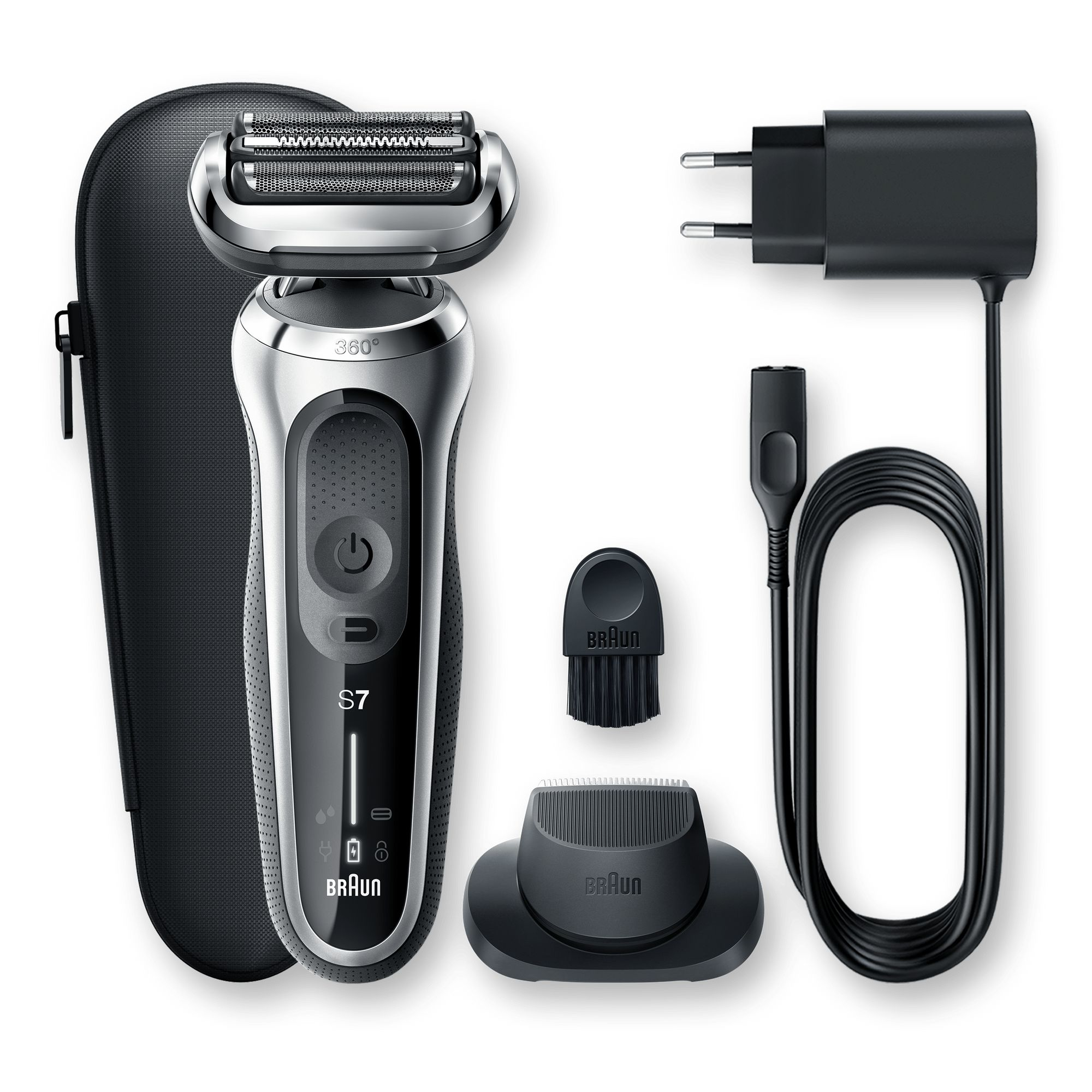 Braun Series 7 70-S1200s Foil shaver Trimmer Silver – image 8