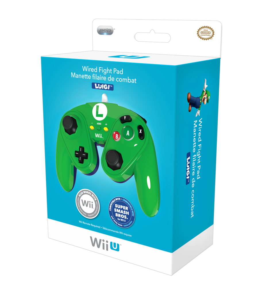 PDP Luigi Blue, Green Gamepad Nintendo Wii U, Wii – image 5