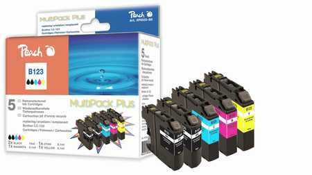 Peach 317210 ink cartridge 5 pc(s) Black, Cyan, Magenta, Yellow