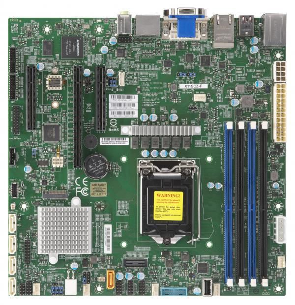 Ernitec E-MBD-X11SCZ-F motherboard Intel C246 LGA 1151 (Socket H4) ATX