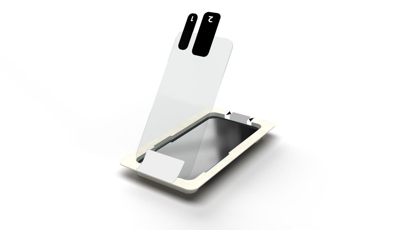 eSTUFF ES560155 mobile phone screen/back protector Apple 1 pc(s)
