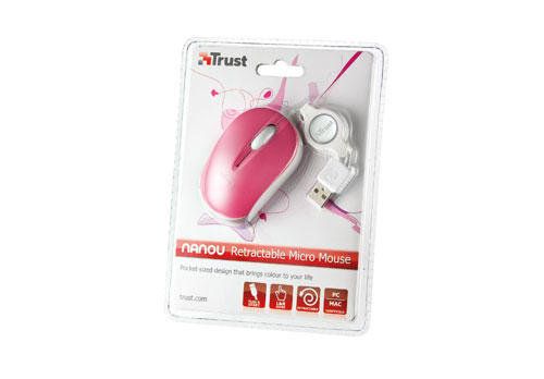 Trust Micro Mouse - Pink – image 5