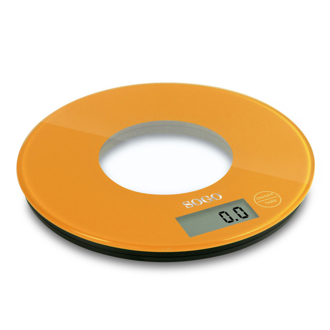 Sogo BAC-SS-3965-O kitchen scale Orange Countertop Round Electronic kitchen scale – image 2