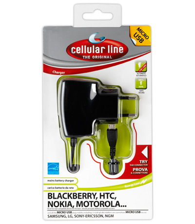 Cellularline ACHLG1 mobile device charger Mobile phone Black AC Indoor – image 1