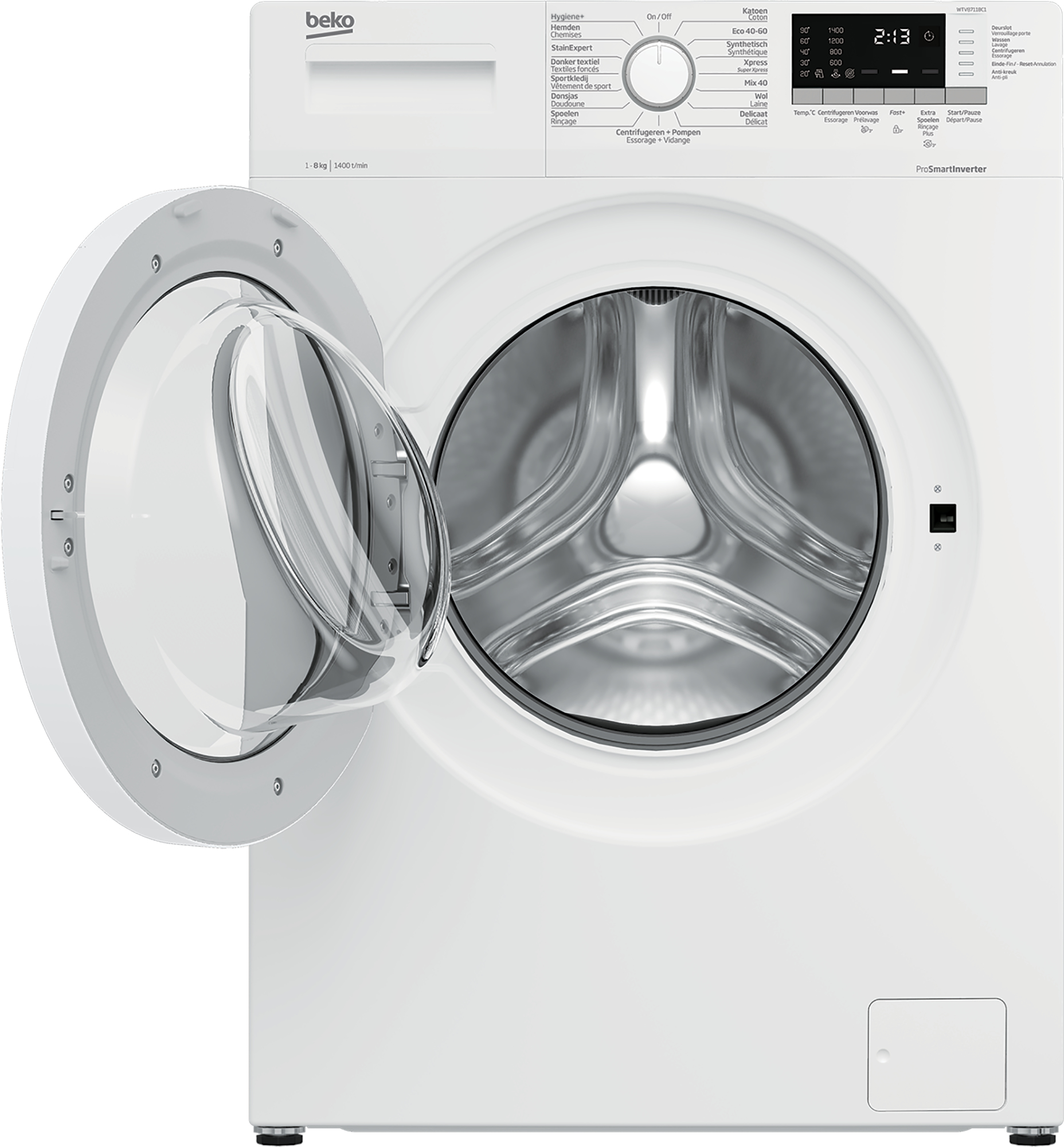 Beko WTV8711BC1 washing machine Front-load – image 3