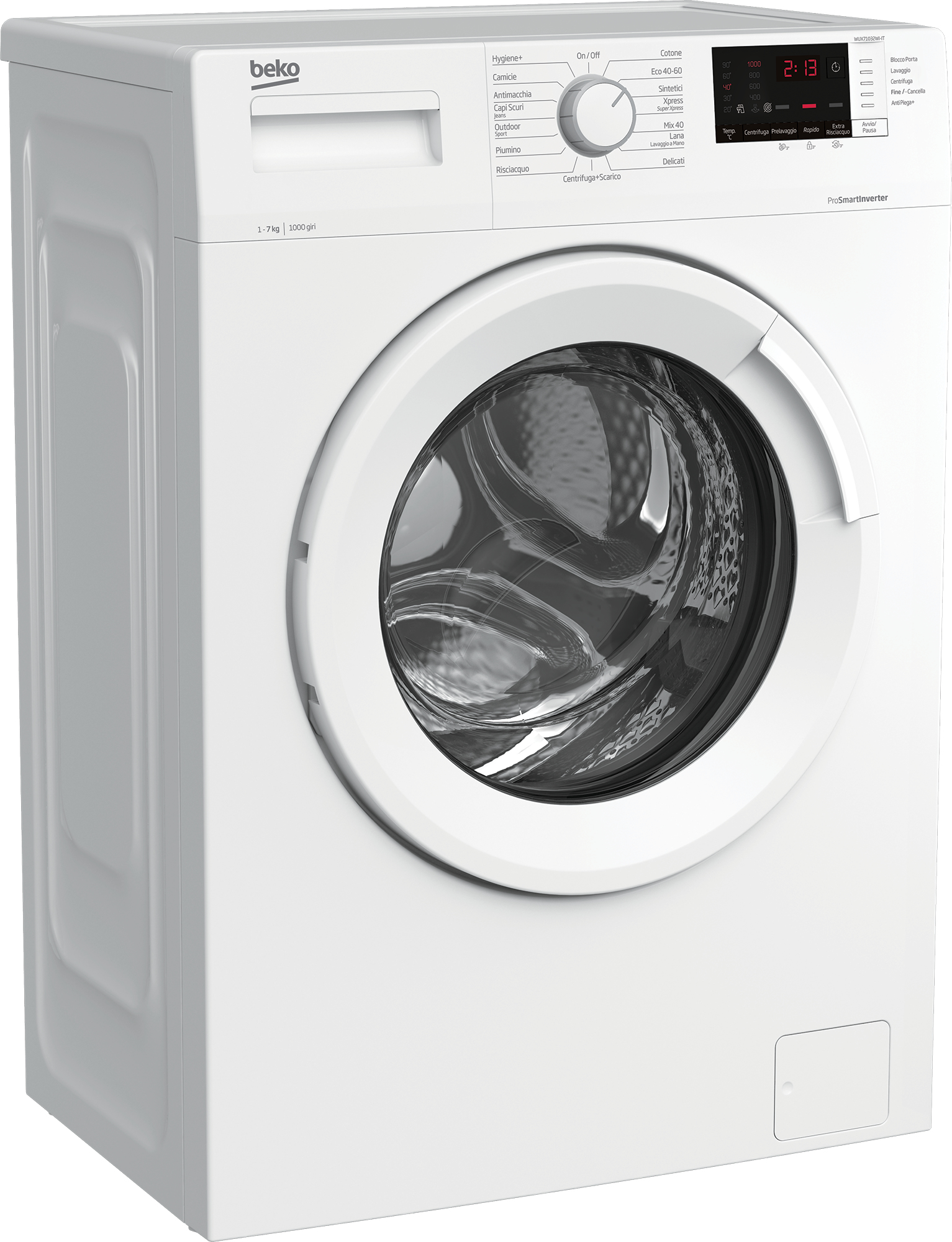 Beko WUX71032WI-IT washing machine Front-load – image 2