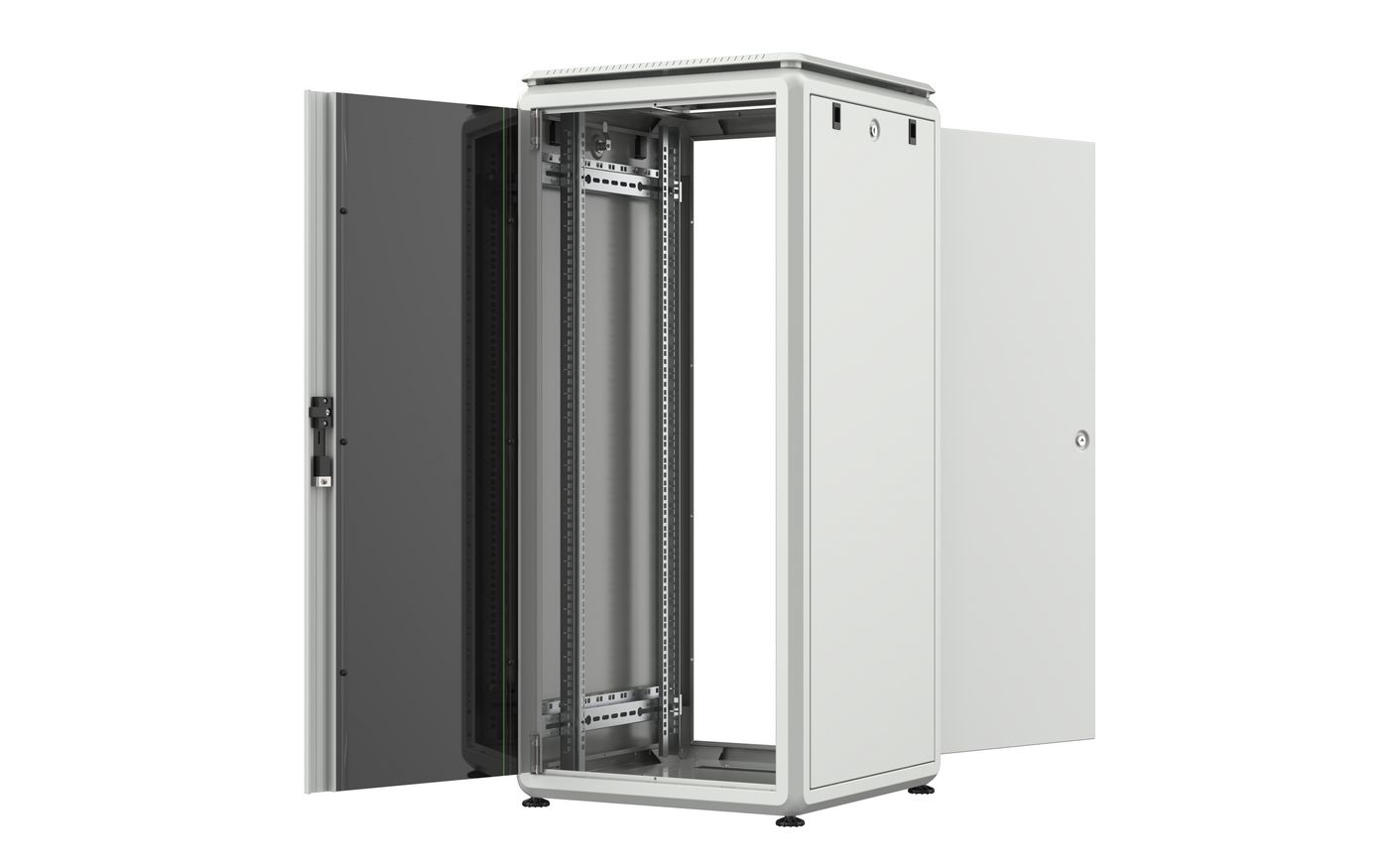 Lanview RDL26U66WH rack cabinet 26U Freestanding rack White – image 2
