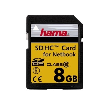 Hama HighSpeed Pro SD HC 8GB Class 6 for Netbook