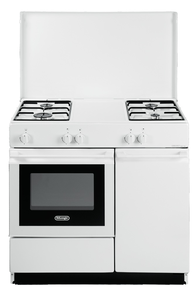 De’Longhi SGW-854 Freestanding cooker Natural gas Gas White