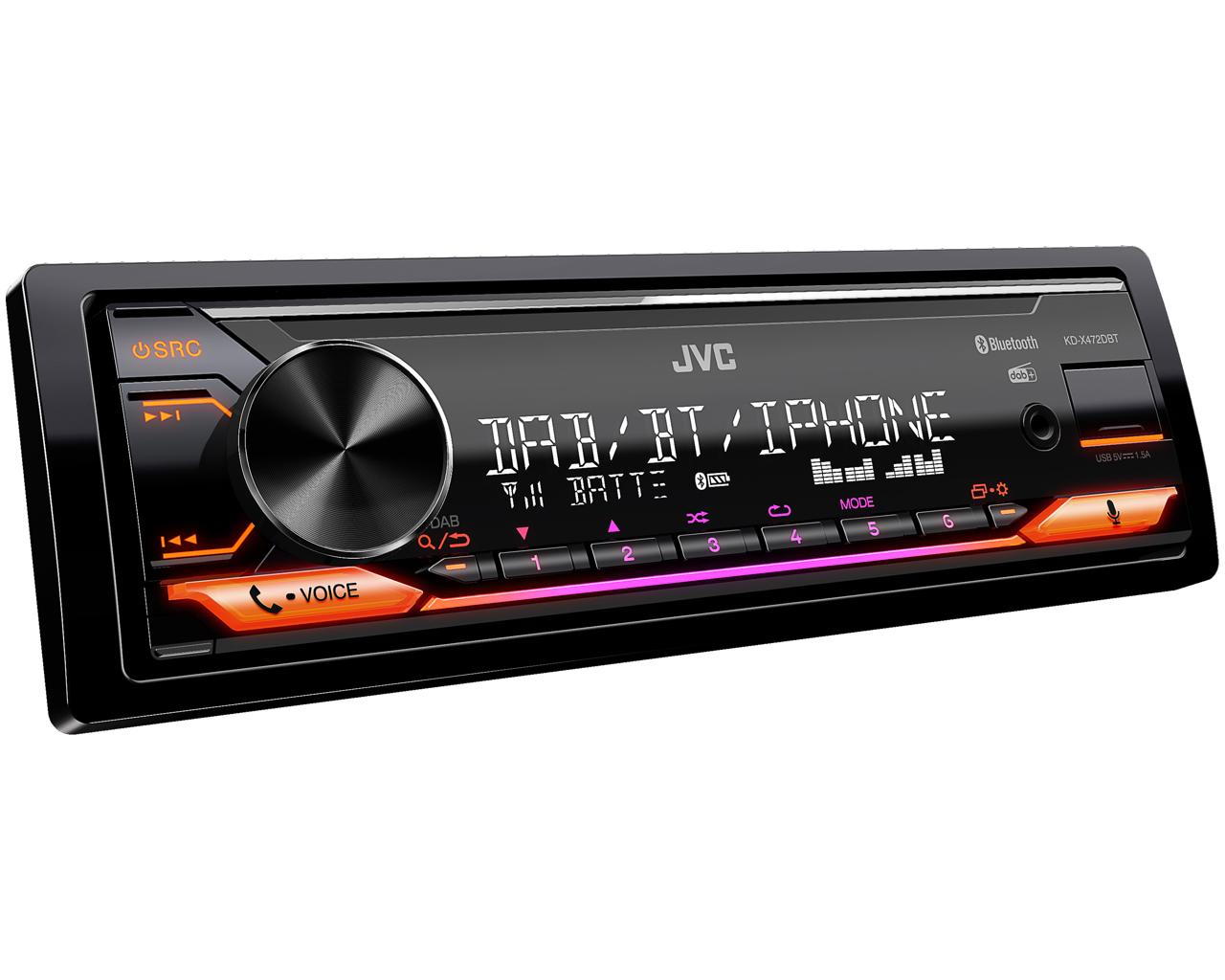 JVC KD-X472DBT Black – image 2