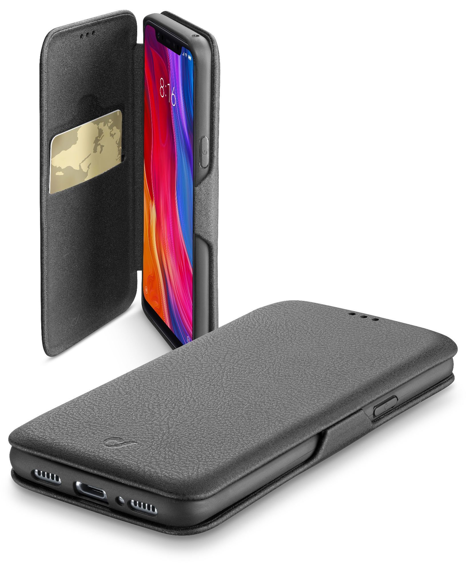 Cellularline Book Clutch - Mi 8