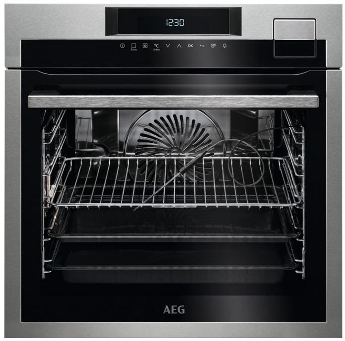 AEG BSE792320M 70 L Black, Stainless steel