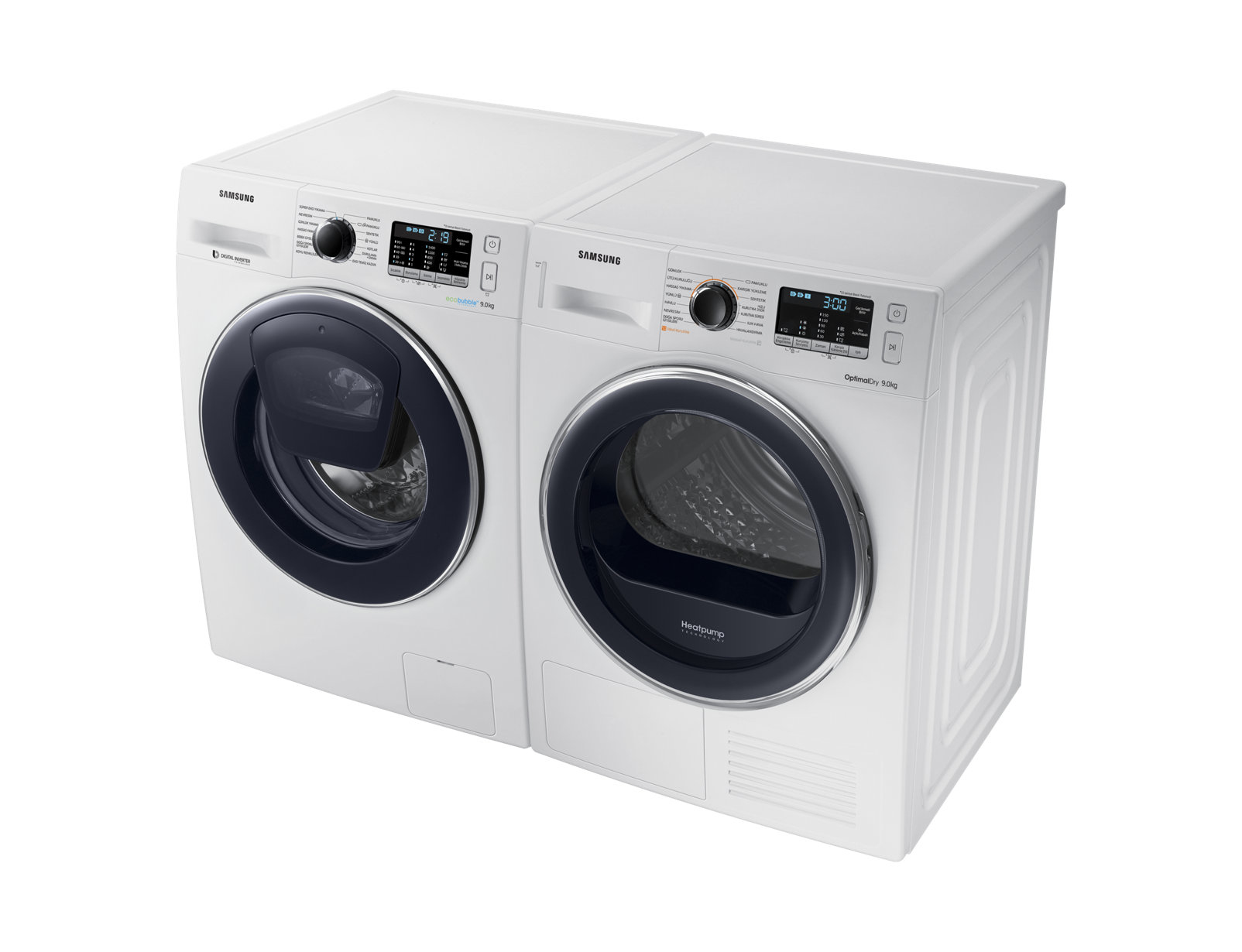 Samsung DV90M5000QW/AH tumble dryer Freestanding Front-load – image 8