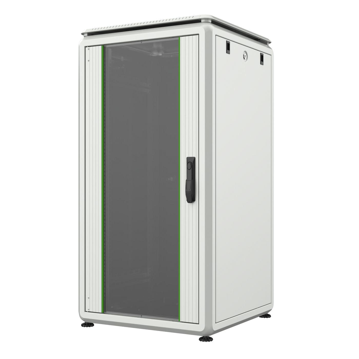 Lanview RDL22U66WH rack cabinet 22U Freestanding rack White – image 1