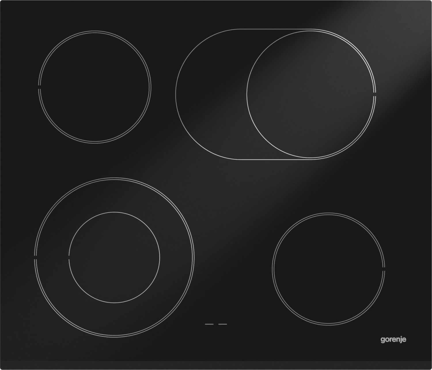 Gorenje ECD620CSC Black Built-in 4 zone(s)