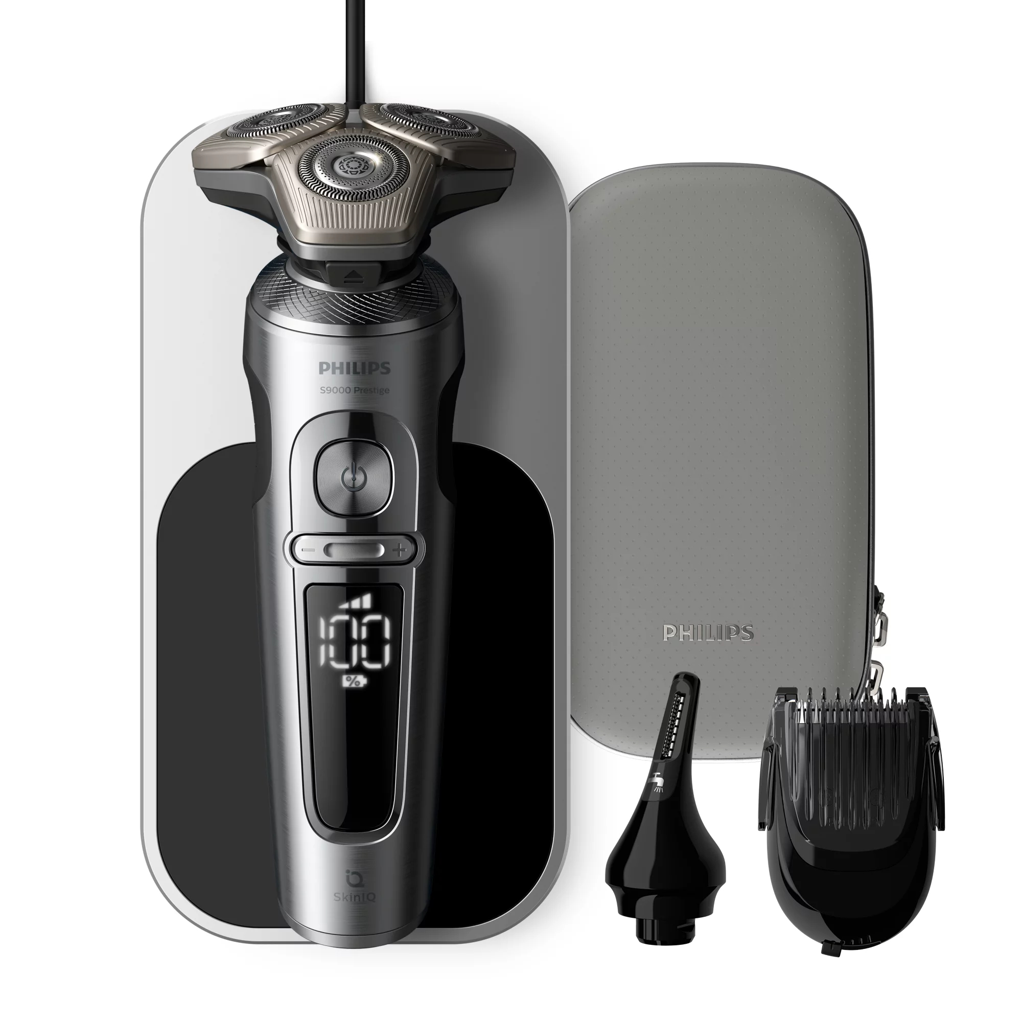 Philips Shaver S9000 Prestige SP9871/22 Wet and dry electric shaver, Series 9000