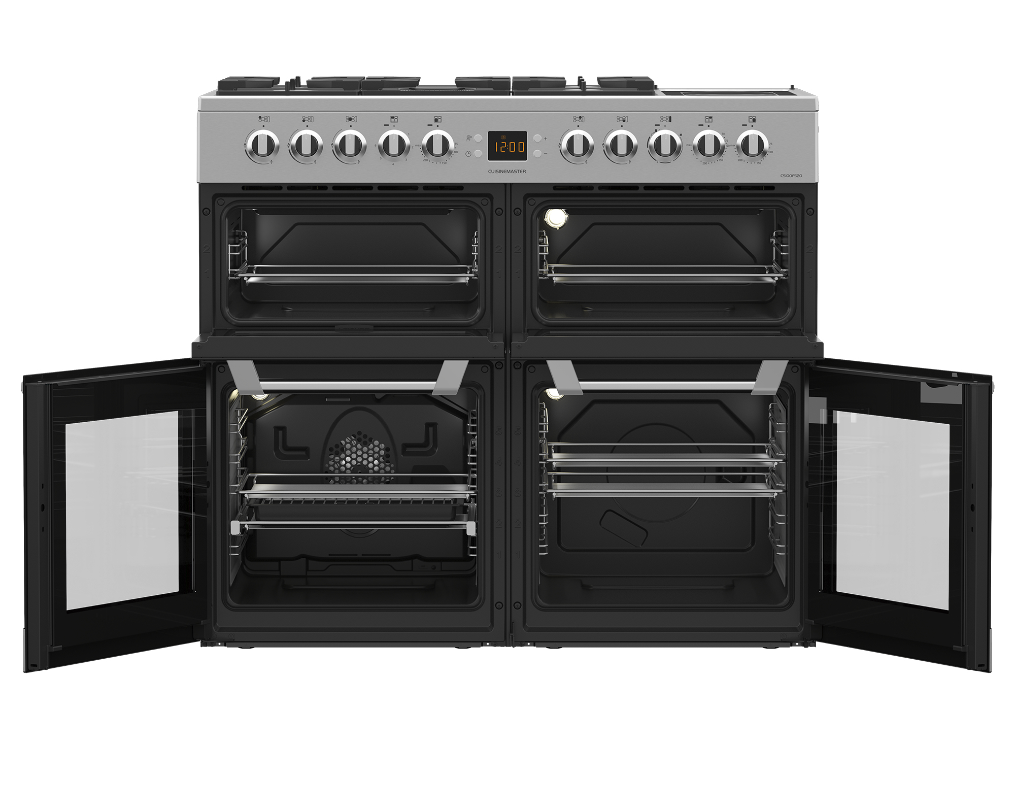 Leisure CS100F520X 100cm Dual Fuel Range Cooker with Three Ovens – image 6