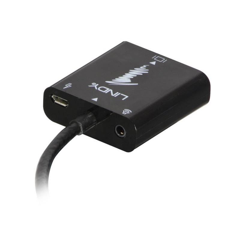 Lindy 38186 USB graphics adapter Black – image 2