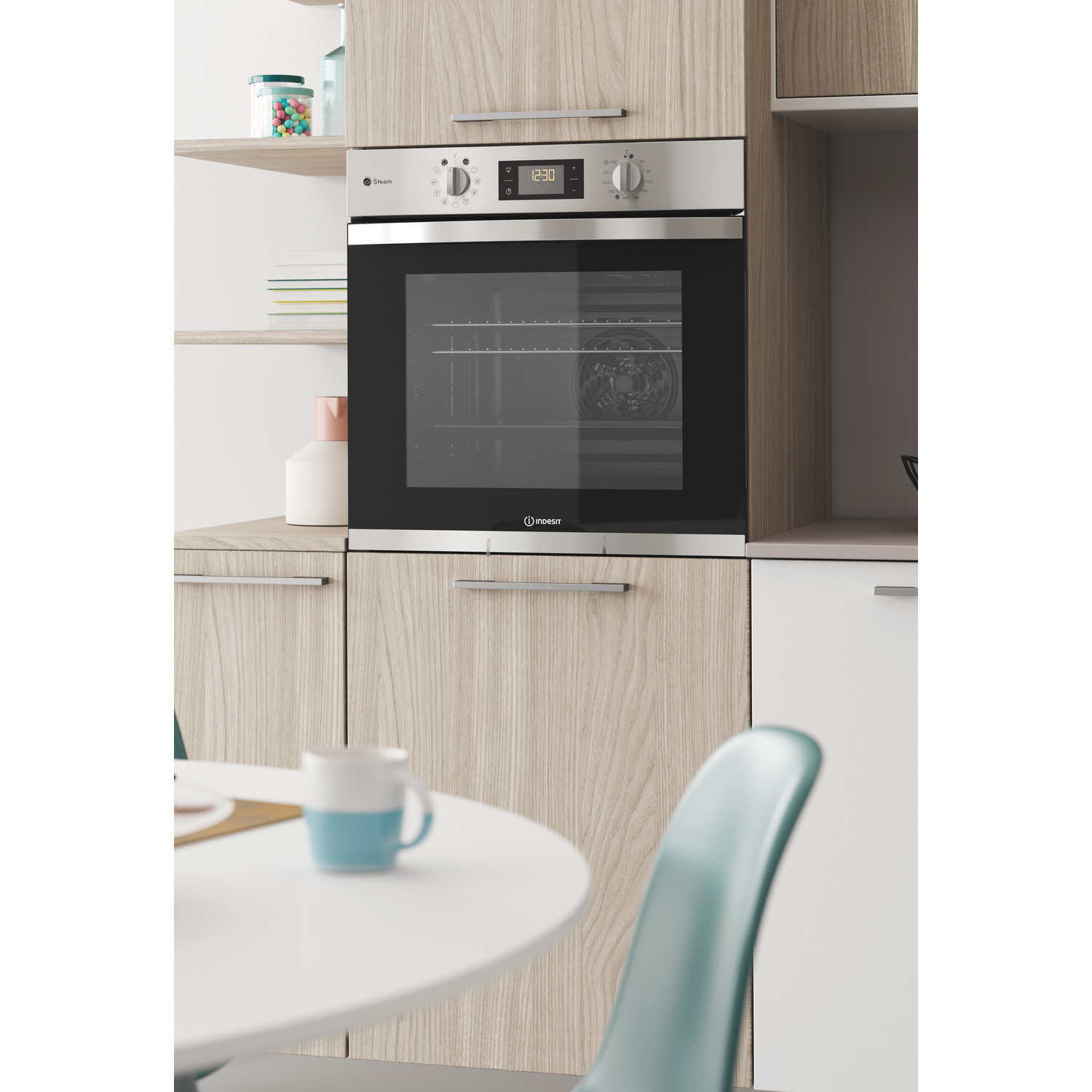 Indesit KFWS 3844 H IX UK – image 4