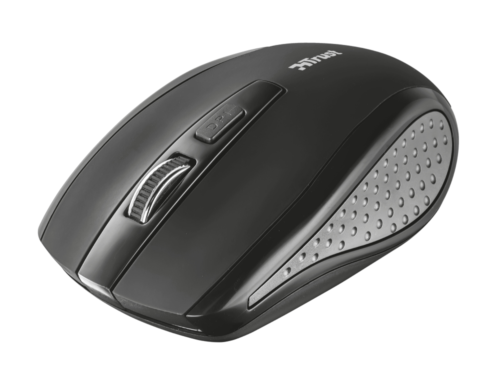 Trust Qoby keyboard Mouse included Office RF Wireless Black – image 3