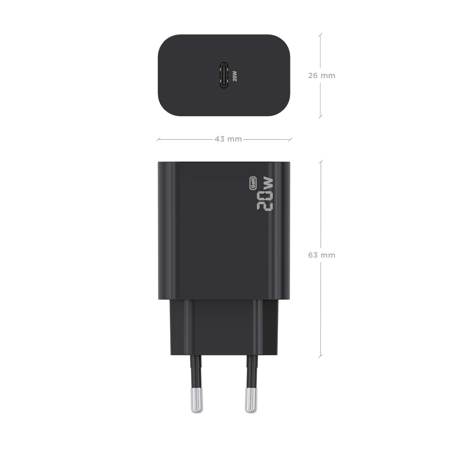 AISENS A110-0939 mobile device charger Digital camera, GPS, MP3, MP4, Mobile phone, Laptop, Smartphone, Tablet, Universal Black AC Fast charging Indoor – image 4
