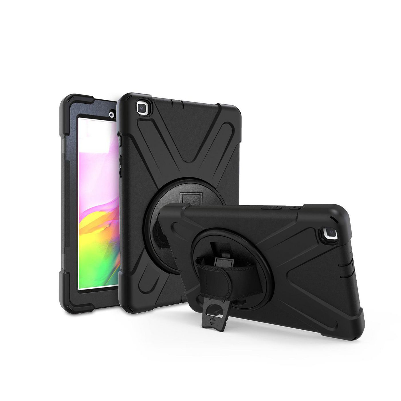 eSTUFF AUSTIN Defender Case for Samsung Galaxy Tab A 8.0 - Black – image 2