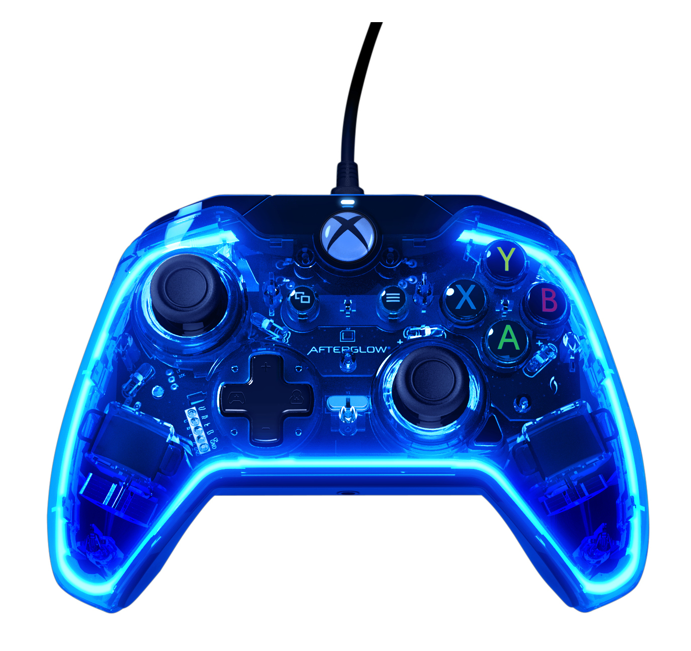 PDP 048-007-NA Gaming Controller Transparent USB Gamepad Analogue Xbox One – image 5