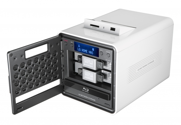 LG N2B1D NAS/storage server Black, White – image 3